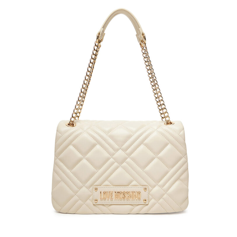 Дамска чанта LOVE MOSCHINO JC4153PP0MLA0110 Екрю цвят на ниска цена