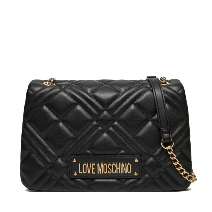 Дамска чанта LOVE MOSCHINO JC4153PP1MLA0000 Черен цвят на ниска цена