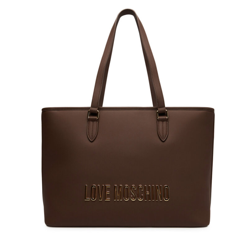 Дамска чанта LOVE MOSCHINO JC4190PP1NKD0301 Кафяв цвят на ниска цена