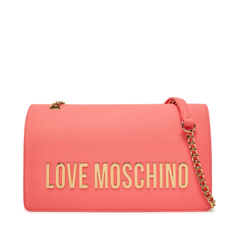 Дамска чанта LOVE MOSCHINO JC4192PP1MKD0464 Коралов цвят на ниска цена
