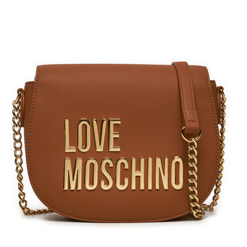 Дамска чанта LOVE MOSCHINO JC4194PP1LKD0208 Кафяв цвят на ниска цена