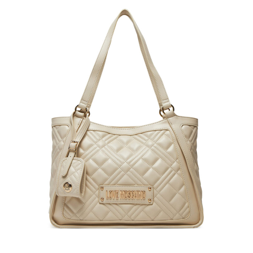 Дамска чанта LOVE MOSCHINO JC4206PP0MLA0110 Бежов цвят на ниска цена