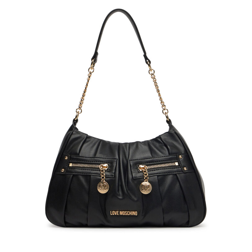 Дамска чанта LOVE MOSCHINO JC4214PP0MKB0000 Черен цвят на ниска цена