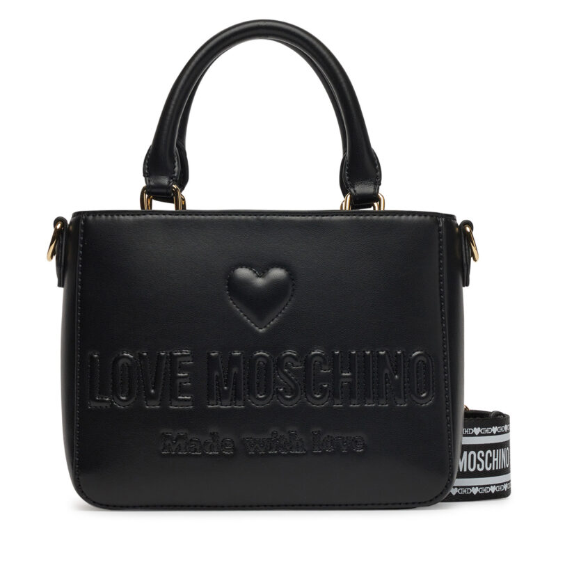 Дамска чанта LOVE MOSCHINO JC4218PP0MKF0000 Черен цвят на ниска цена