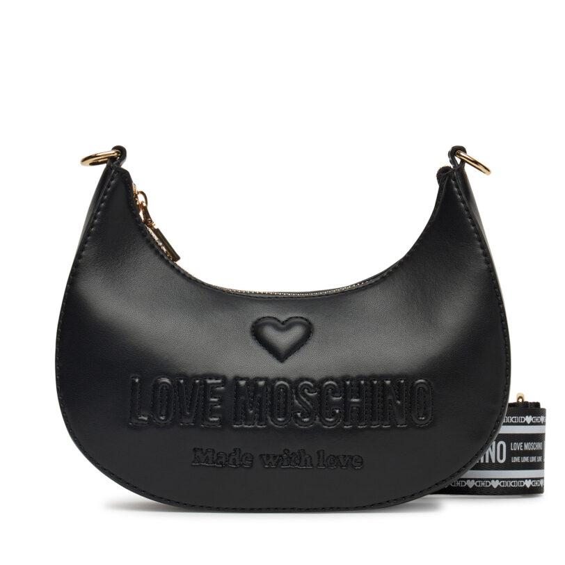 Дамска чанта LOVE MOSCHINO JC4219PP0MKF0000 Черен цвят на ниска цена