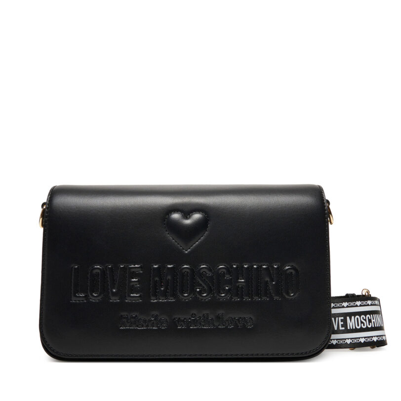 Дамска чанта LOVE MOSCHINO JC4221PP0MKF0000 Черен цвят на ниска цена