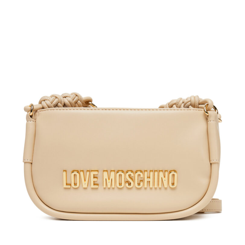 Дамска чанта LOVE MOSCHINO JC4235PP0MKL0104 Екрю цвят на ниска цена