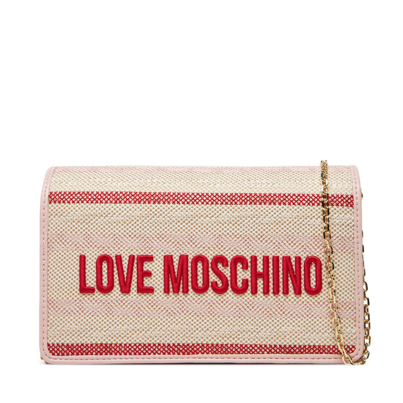 Дамска чанта LOVE MOSCHINO JC4241PP0MKO110A Розов цвят на ниска цена