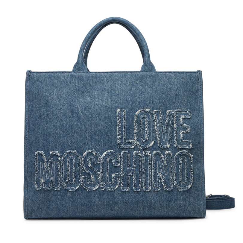 Дамска чанта LOVE MOSCHINO JC4242PP0MKM0750 Син цвят на ниска цена