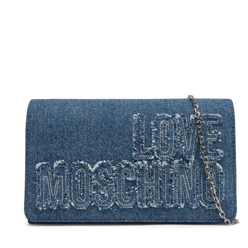 Дамска чанта LOVE MOSCHINO JC4247PP0MKM0750 Син цвят на ниска цена