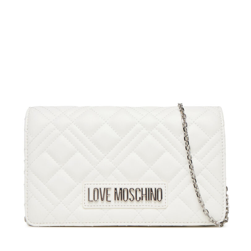 Дамска чанта LOVE MOSCHINO JC4248PP0MLA0100 Бял цвят на ниска цена