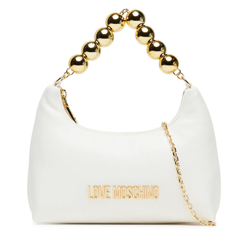 Дамска чанта LOVE MOSCHINO JC4252PP0MKS0100 Бял цвят на ниска цена
