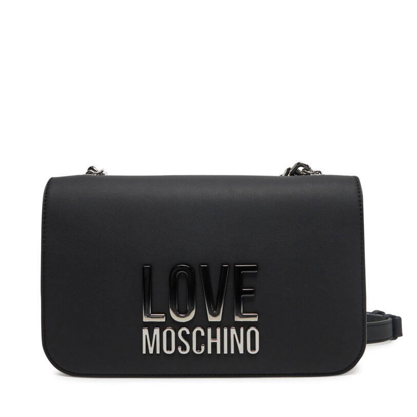 Дамска чанта LOVE MOSCHINO JC4254PP0MKD000B Черен цвят на ниска цена