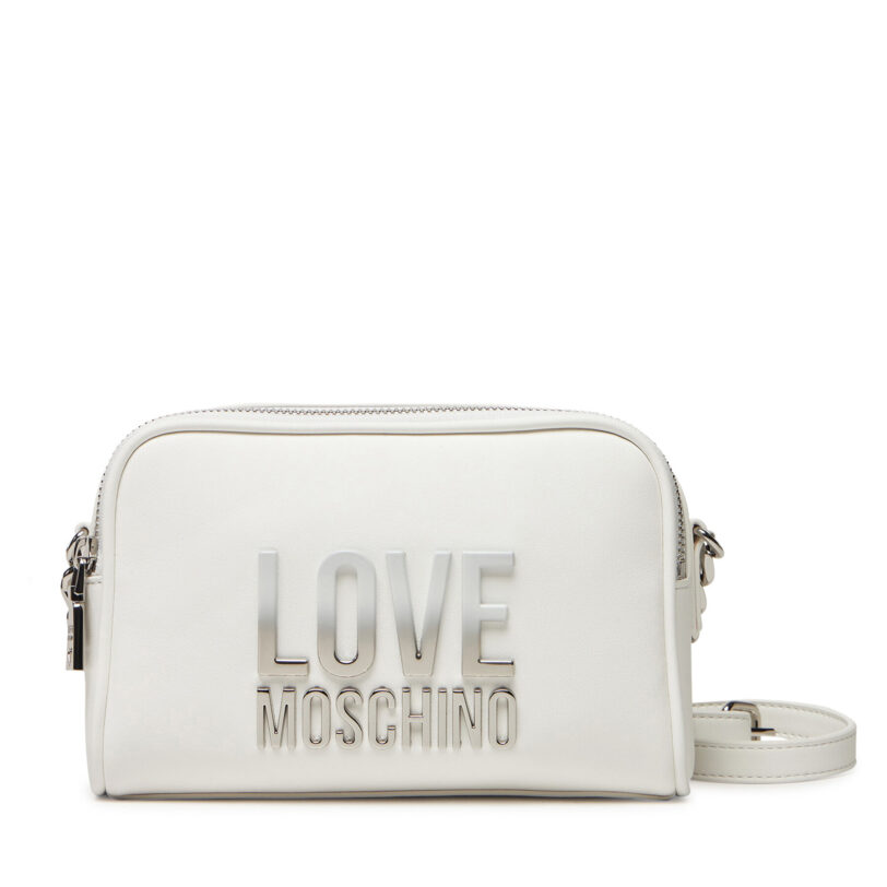 Дамска чанта LOVE MOSCHINO JC4255PP0MKD0100 Бял цвят на ниска цена