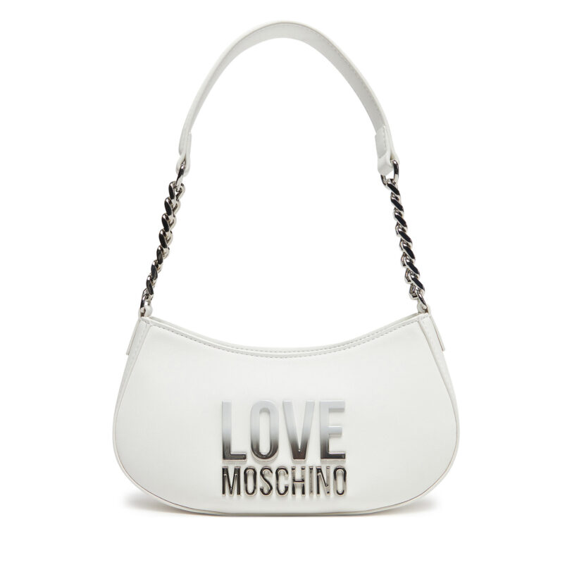 Дамска чанта LOVE MOSCHINO JC4256PP0M Бял цвят на ниска цена