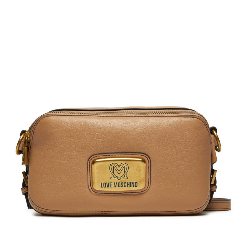 Дамска чанта LOVE MOSCHINO JC4272PP0LKB0106 Кафяв цвят на ниска цена