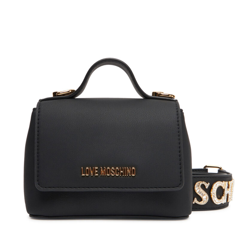 Дамска чанта LOVE MOSCHINO JC4279PP0MKI0000 Черен цвят на ниска цена