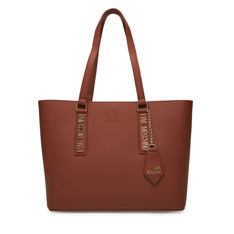 Дамска чанта LOVE MOSCHINO JC4292PP1NL1531A Кафяв цвят на ниска цена