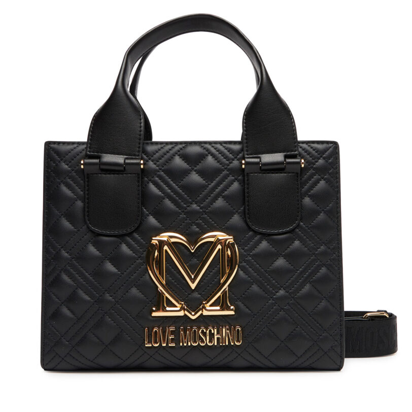 Дамска чанта LOVE MOSCHINO JC4303PP0MK1200A Черен цвят на ниска цена