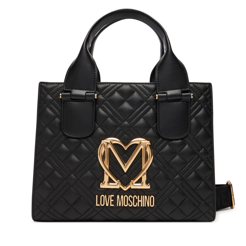 Дамска чанта LOVE MOSCHINO JC4303PP1NK1200A Черен цвят на ниска цена