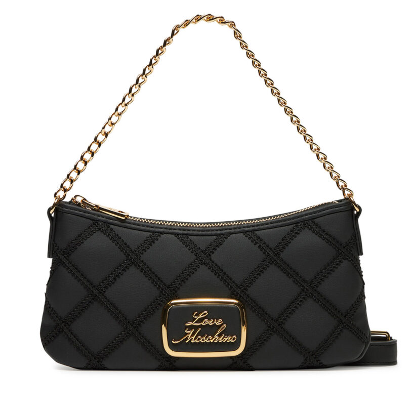 Дамска чанта LOVE MOSCHINO JC4305PP0LKK100A Черен цвят на ниска цена