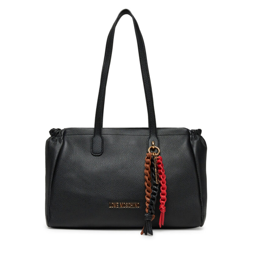 Дамска чанта LOVE MOSCHINO JC4306PP0MK1100A Черен цвят на ниска цена