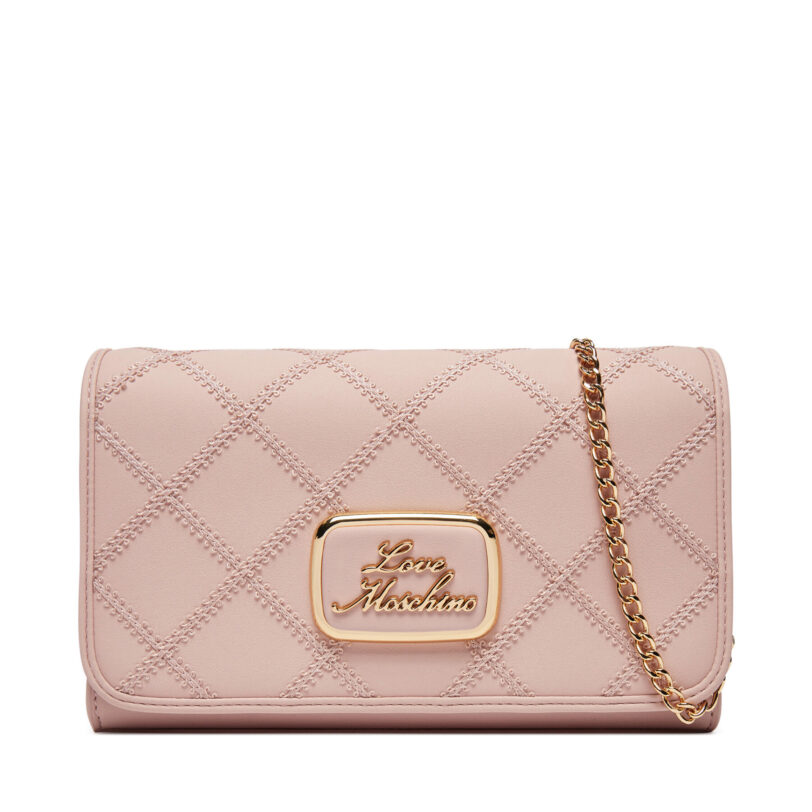 Дамска чанта LOVE MOSCHINO JC4311PP0LKK160A Розов цвят на ниска цена