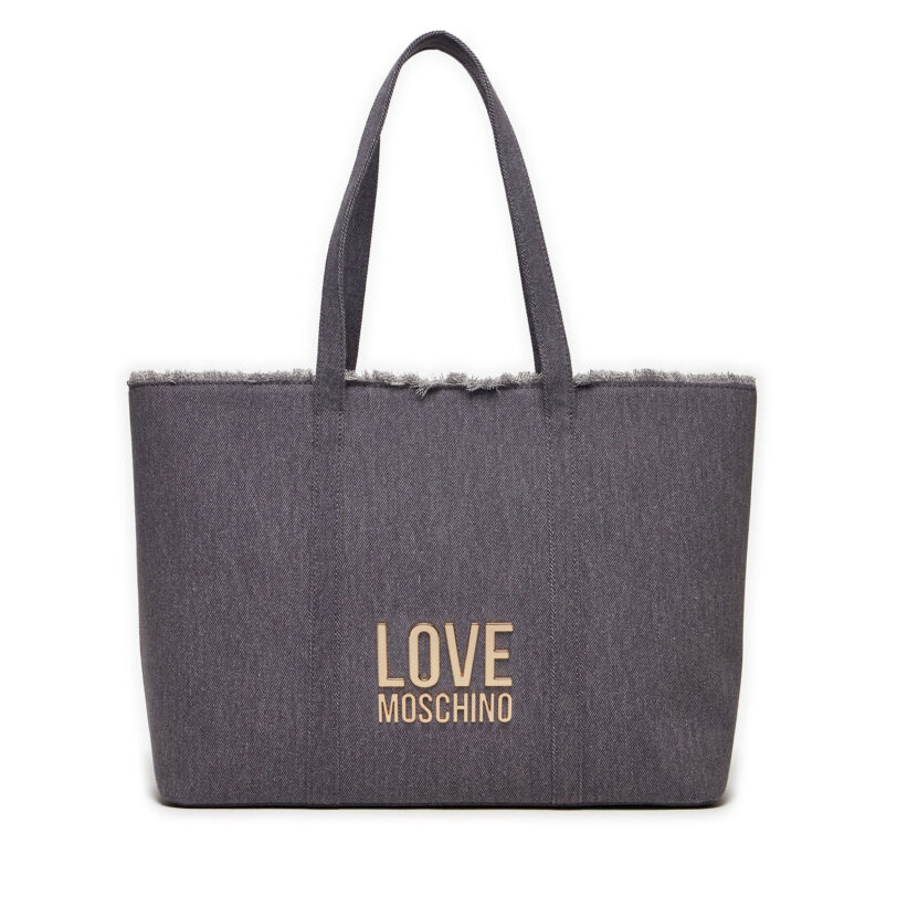 Дамска чанта LOVE MOSCHINO JC4321PP0IKQ0765 Сив цвят на ниска цена