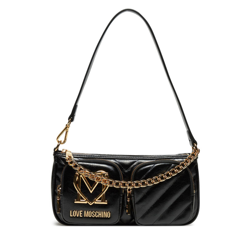 Дамска чанта LOVE MOSCHINO JC4324PP0LKM0000 Черен цвят на ниска цена