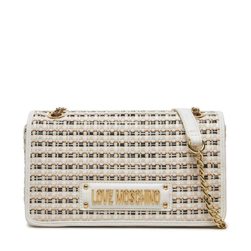 Дамска чанта LOVE MOSCHINO JC4348PP05K60108 Екрю цвят на ниска цена