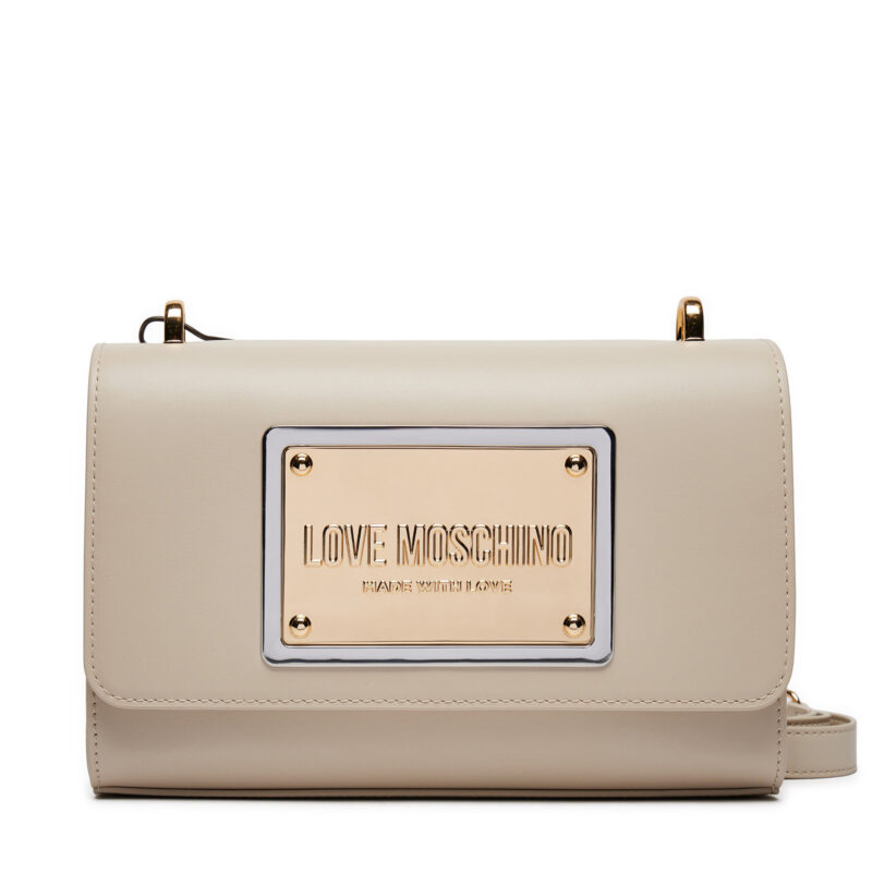 Дамска чанта LOVE MOSCHINO JC4355PP0IK1211A Бежов цвят на ниска цена