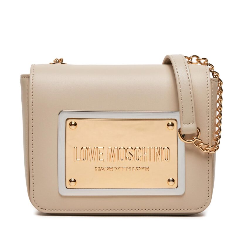 Дамска чанта LOVE MOSCHINO JC4357PP0IK1211A Бежов цвят на ниска цена