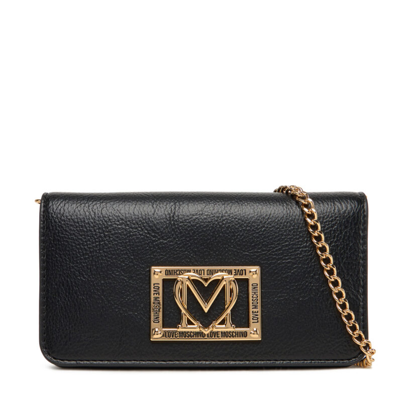 Дамска чанта LOVE MOSCHINO JC5602PP1NLI0000 Черен цвят на ниска цена