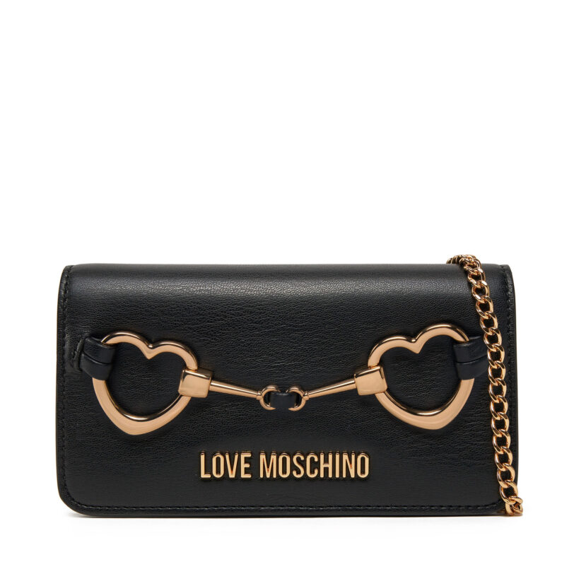 Дамска чанта LOVE MOSCHINO JC5643PP1MLB0000 Черен цвят на ниска цена