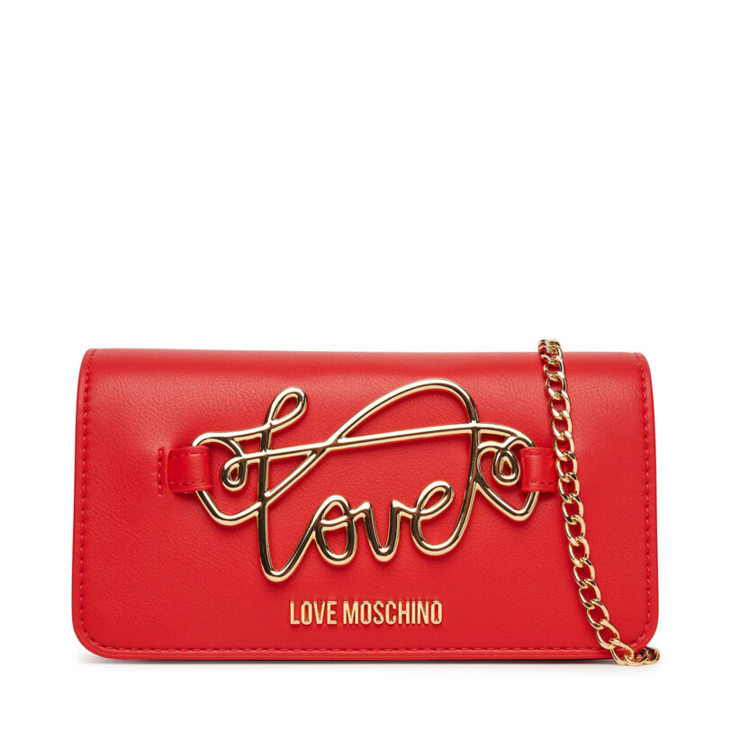 Дамска чанта LOVE MOSCHINO JC5736PP0MKG0500 Червен цвят на ниска цена