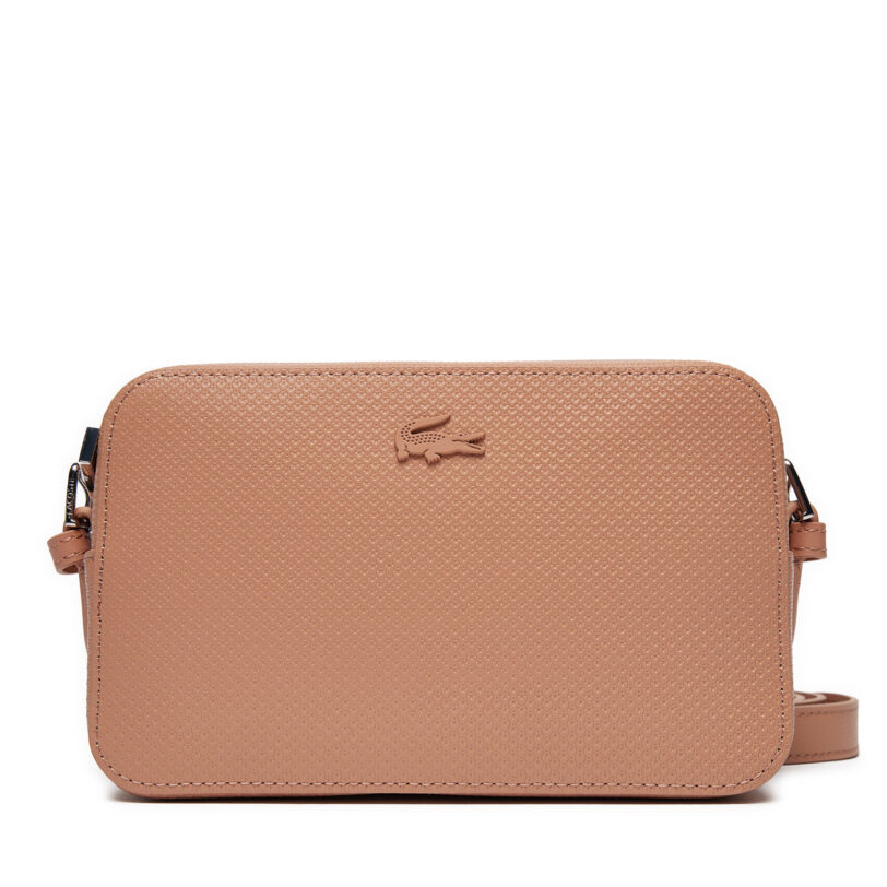 Дамска чанта Lacoste NF3879KL Кафяв цвят на ниска цена