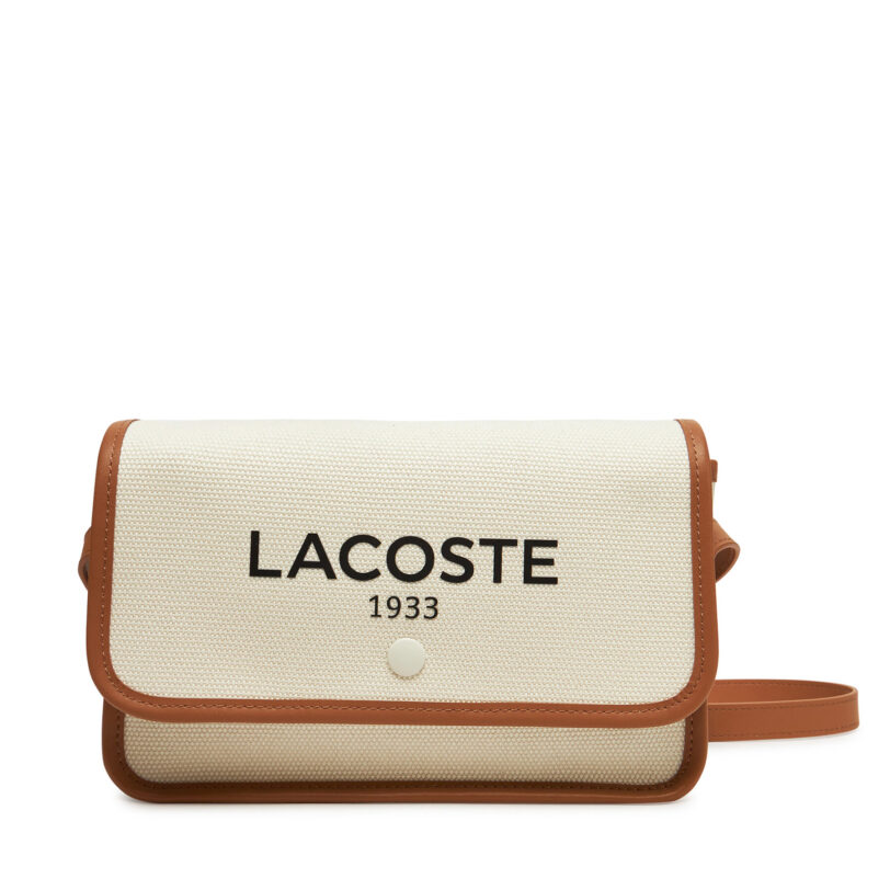 Дамска чанта Lacoste NF4507TD Бежов цвят на ниска цена