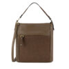 Дамска чанта Lasocki LSK-K-051-06 Каки цвят на ниска цена