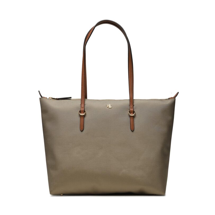 Дамска чанта Lauren Ralph Lauren 431916737003 Кафяв цвят на ниска цена