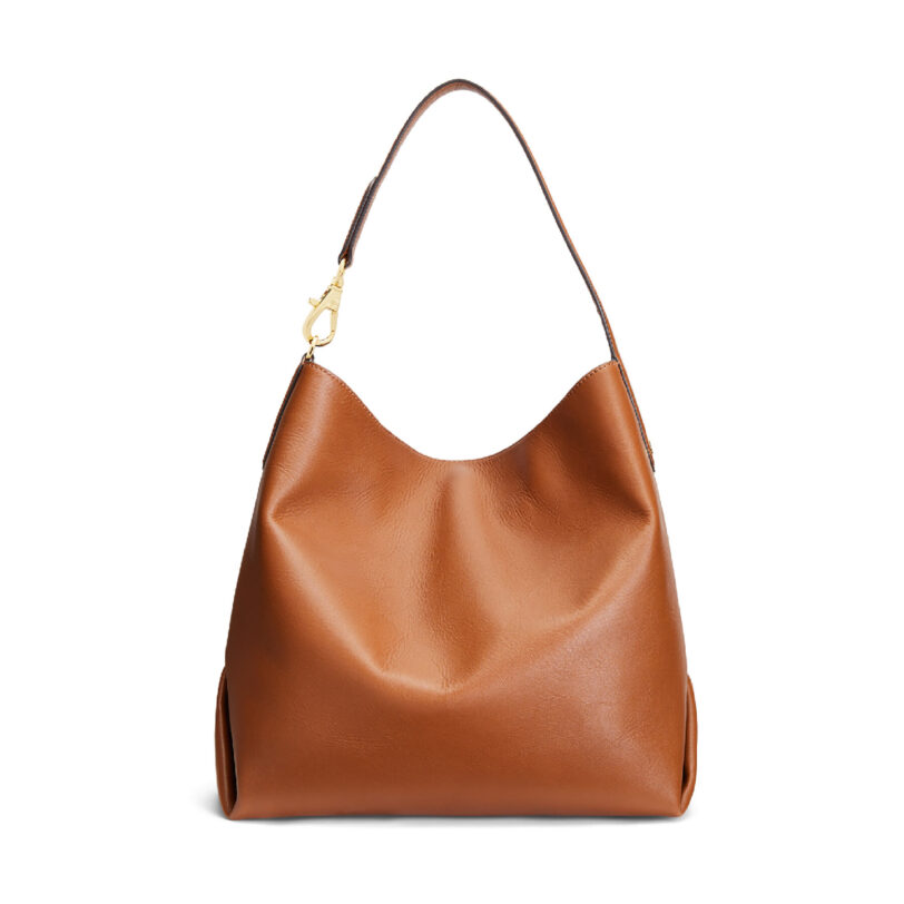 Дамска чанта Lauren Ralph Lauren 431917308001 Кафяв цвят на ниска цена