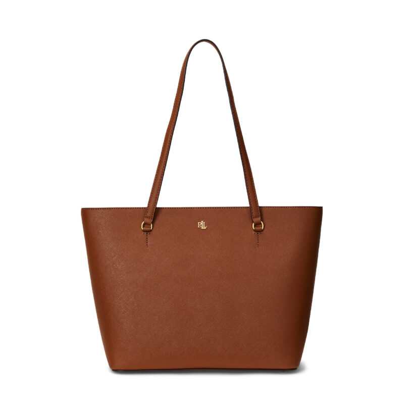 Дамска чанта Lauren Ralph Lauren 431924351002 Кафяв цвят на ниска цена