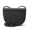 Дамска чанта Lauren Ralph Lauren 431950130002 Черен цвят на ниска цена