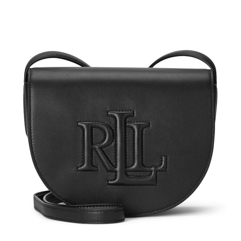 Дамска чанта Lauren Ralph Lauren 431950130002 Черен цвят на ниска цена