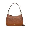 Дамска чанта Lauren Ralph Lauren Danni 26 431883768007 Кафяв цвят на ниска цена