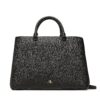 Дамска чанта Lauren Ralph Lauren Hanna 37 431898556005 Черен цвят на ниска цена