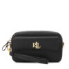 Дамска чанта Lauren Ralph Lauren Marcy 432934353001 Черен цвят на ниска цена