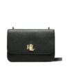 Дамска чанта Lauren Ralph Lauren Sophee 22 431915780002 Черен цвят на ниска цена