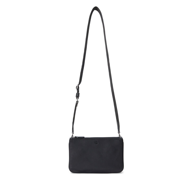 Дамска чанта Lauren Ralph Lauren Transition 431951345004 Черен цвят на ниска цена