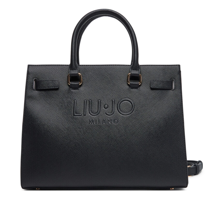 Дамска чанта Liu Jo AA5149 E0087 Черен цвят на ниска цена