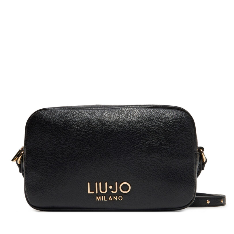 Дамска чанта Liu Jo Ecs Camera Case AA5137 E0033 Черен цвят на ниска цена